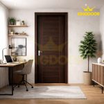 Cửa gỗ MDF Melamine KD.MR2