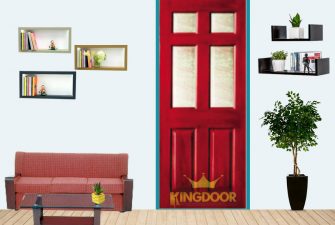Mẫu cửa gỗ công nghiệp hdf veneer tại Kingdoor