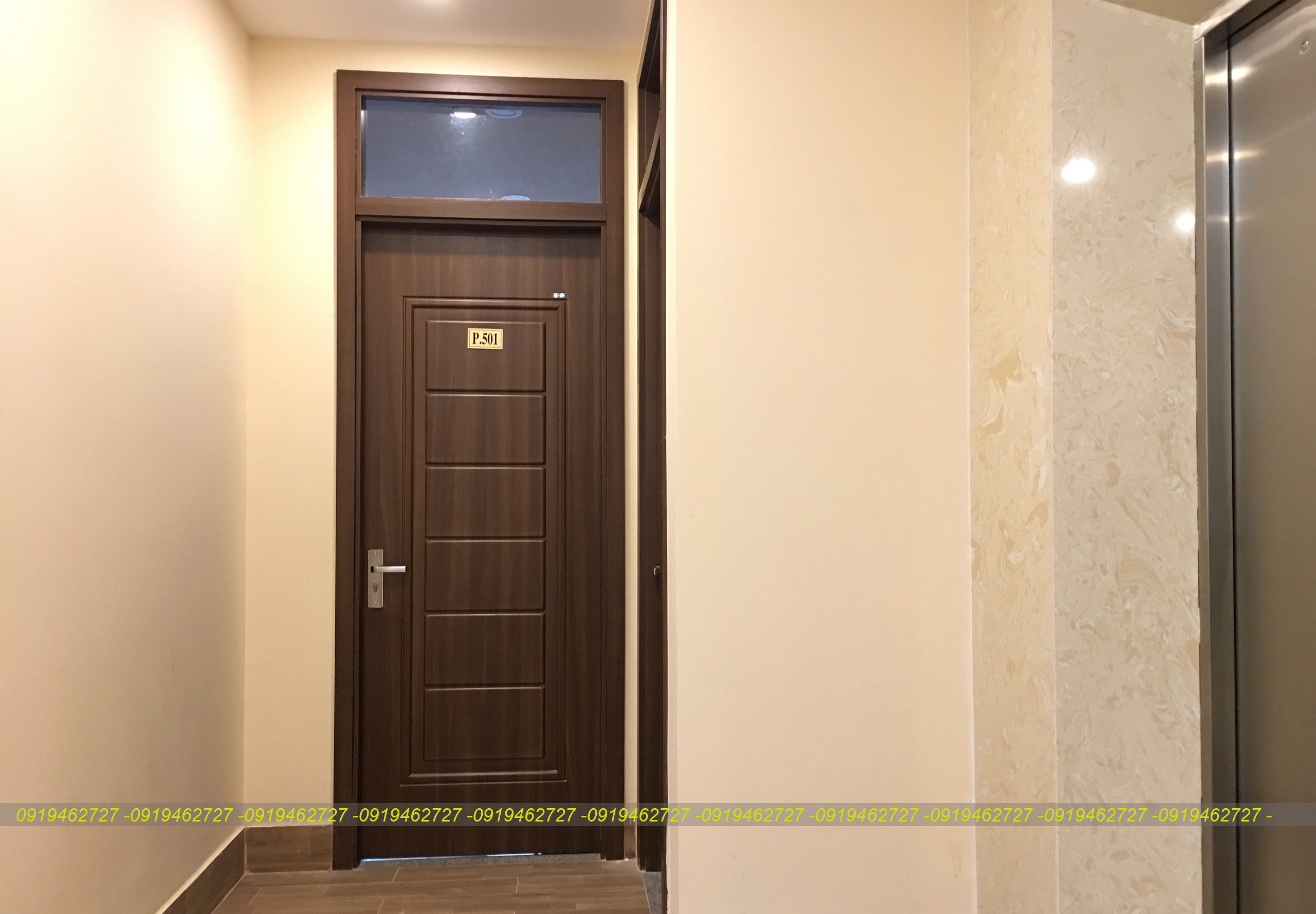 Cửa nhựa ABS Hàn Quốc mẫu đẹp cho khách sạn