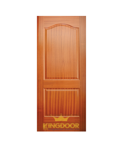 Cửa gỗ công nghiệp HDF veneer KD.2A-SAPELE