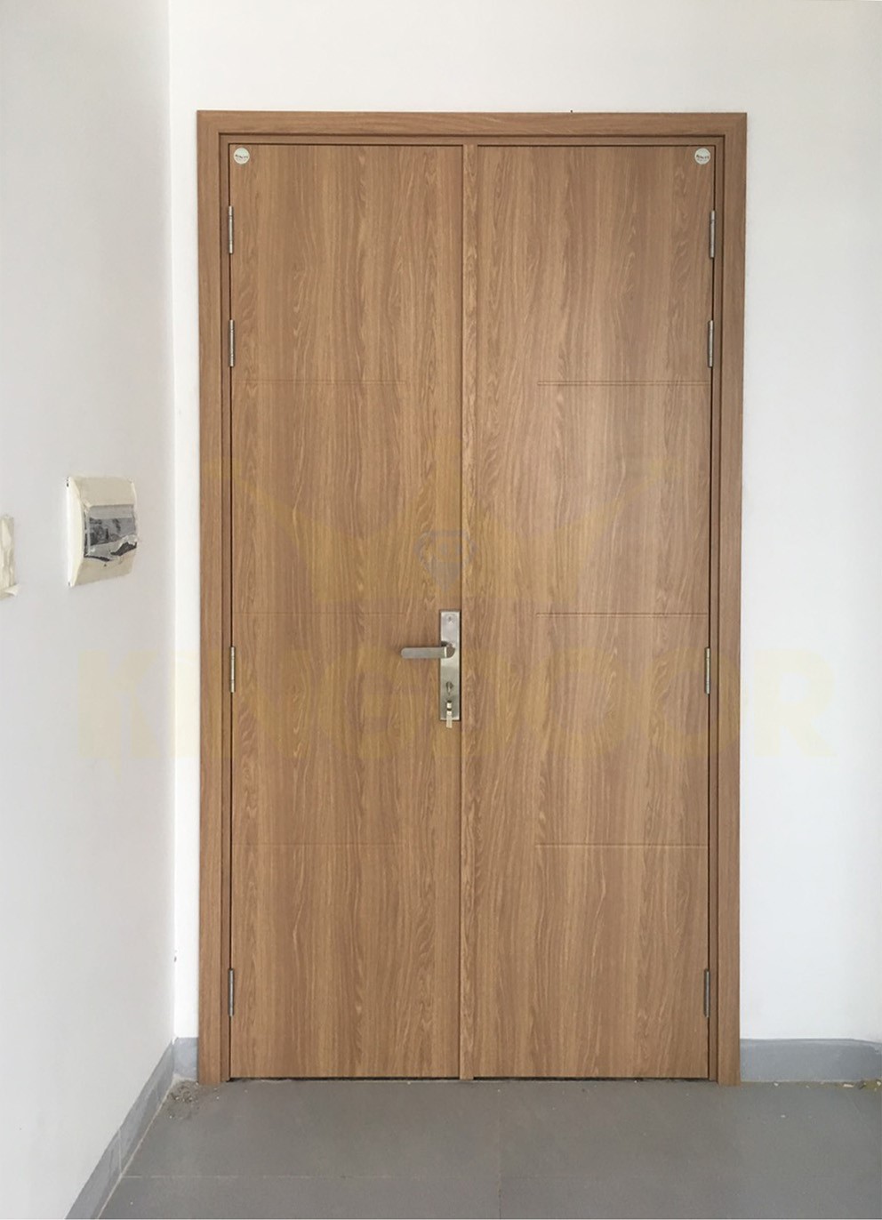 Cửa nhựa composite 2 cánh đều