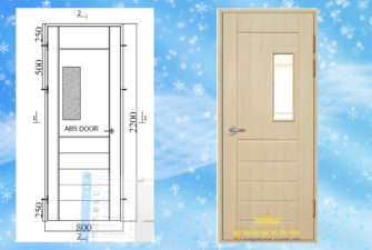 CẤU TẠO CỬA NHỰA ABS HÀN QUỐC