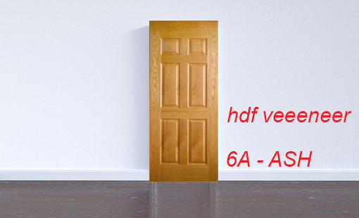 Cửa gỗ công nghiệp hdf veneer 6A-Ash
