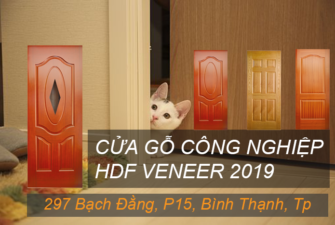 cửa gỗ công nghiệp hdf vn 2019
