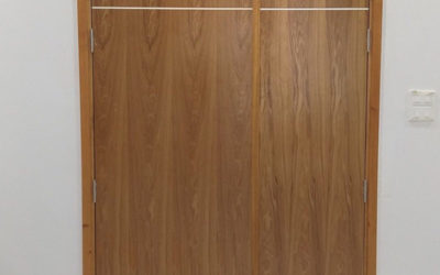 Cửa gỗ công nghiệp MDF veneer Ash