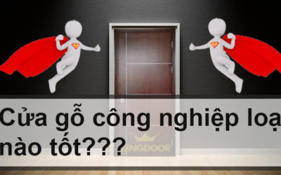 Cửa gỗ công nghiệp loại nào tốt?