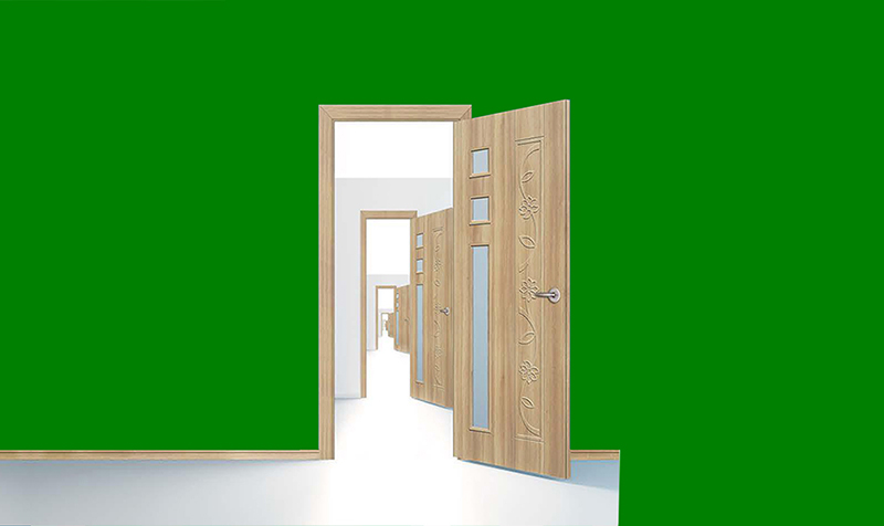 Mẫu cửa nhựa giả gỗ được ưa chuộng trên thị trường