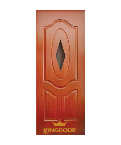 Cửa gỗ công nghiệp hdf veneer 3A-Xoan đào