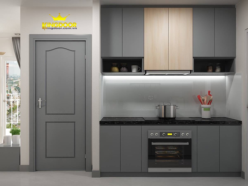 CỬA GỖ CÔNG NGHIỆP HDF MẪU 2A-C3