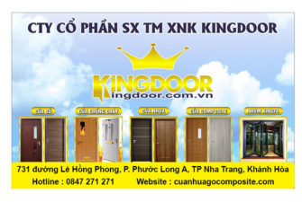 Cửa nhựa ABS Hàn Quốc tại đường Lê Hồng Phong