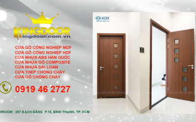 cửa gỗ công nghiệp tại đường kha vạn cân