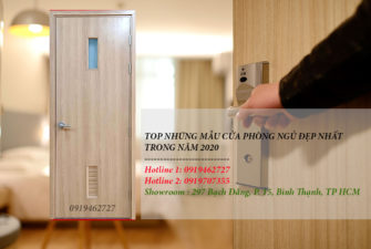 Top những mẫu cửa phòng ngủ đẹp nhất 2020