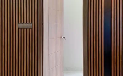 Cửa nhựa giả gỗ tại Củ Chi
