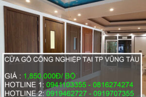 Cửa gỗ công nghiệp tại Vũng Tàu