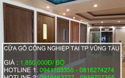 Cửa gỗ công nghiệp tại Vũng Tàu