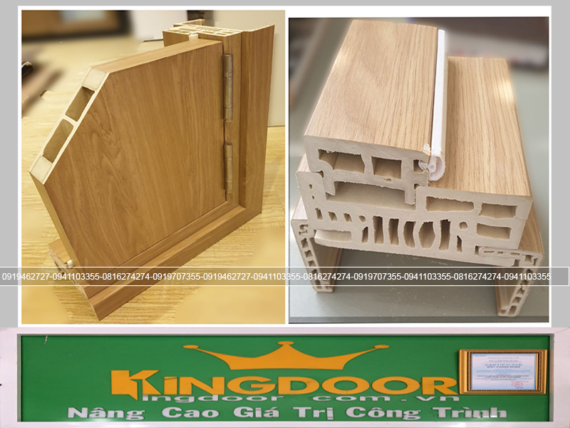 Cấu tạo cửa nhựa gỗ Composite