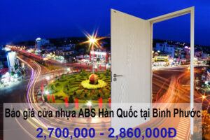 Giá cửa nhựa ABS Hàn Quốc tại Bình Phước
