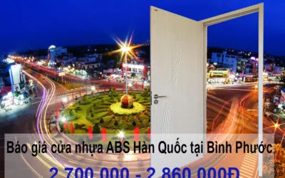 Giá cửa nhựa ABS Hàn Quốc tại Bình Phước