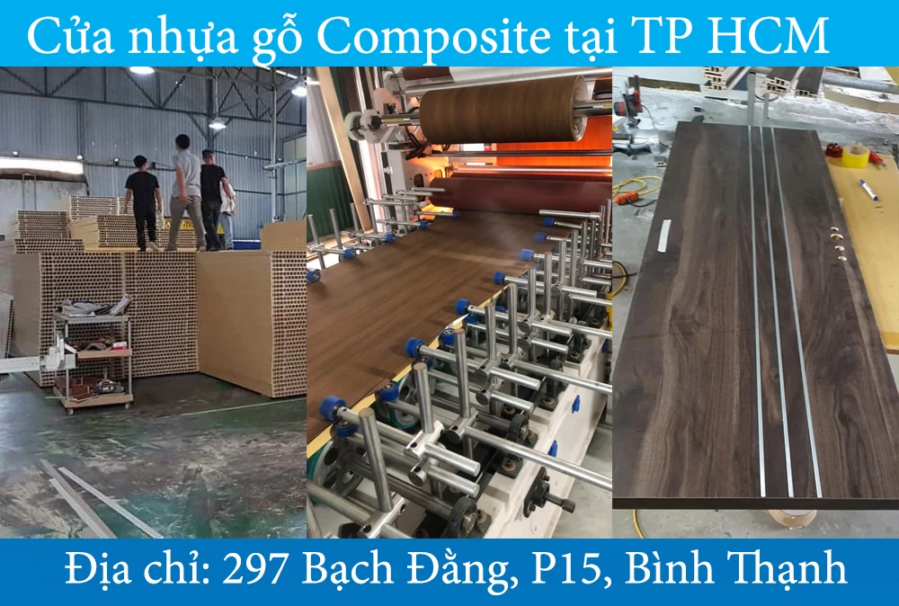 Xưởng sản xuất cửa nhựa gỗ composite tại TP HCM