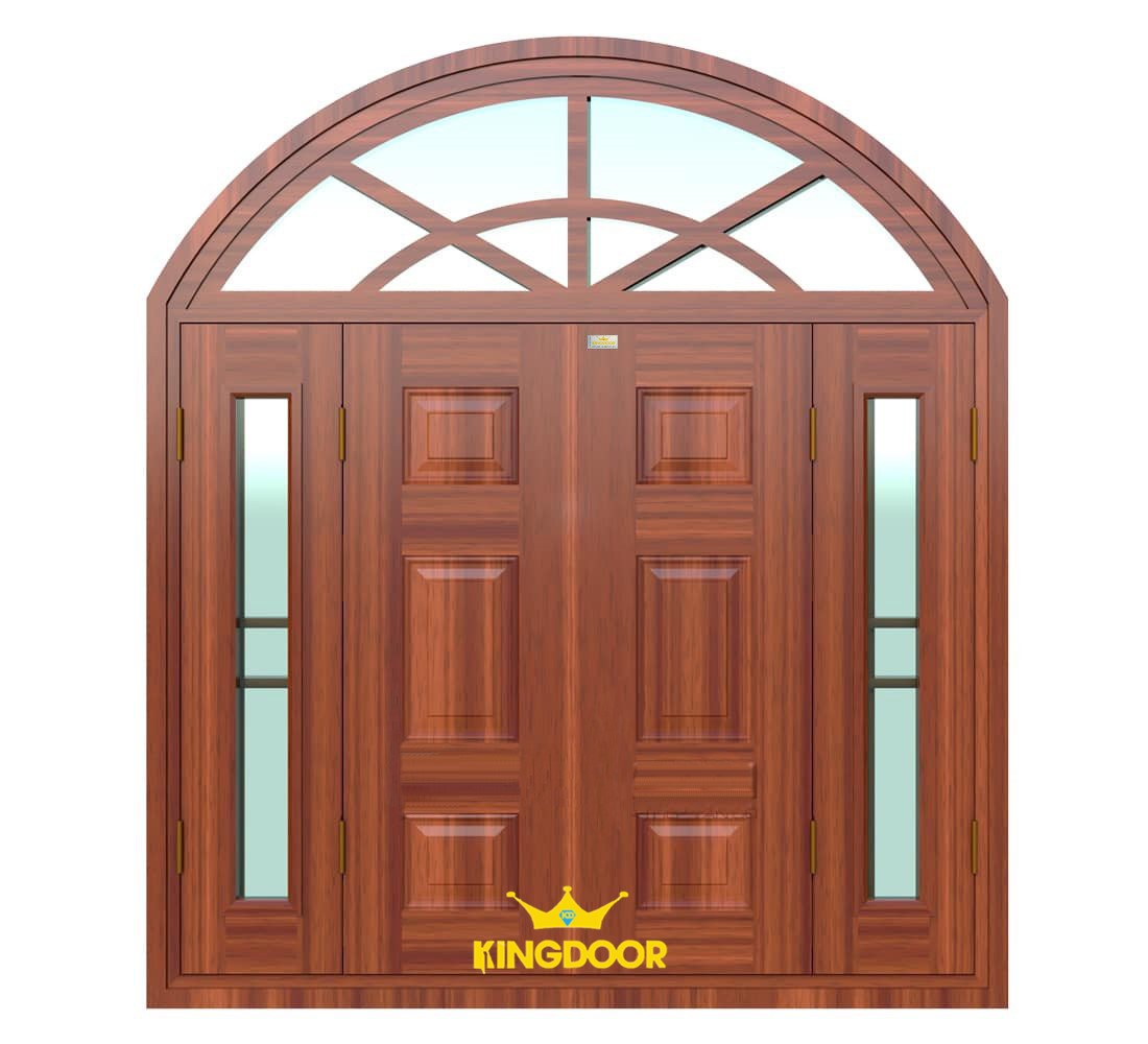 Nội, ngoại thất:  Mẫu cửa thép vân gỗ đẹp – Cửa thép giá rẻ Cua-so-thep-van-KSV-41.CS1_.K