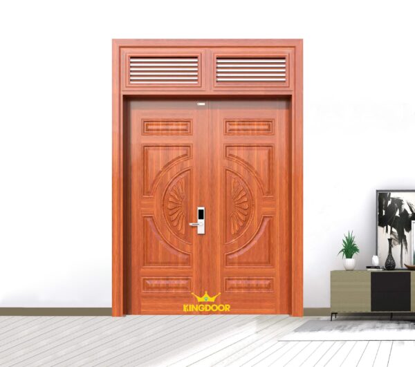 Cửa thép vân gỗ KG-22.01H.01H-2NC