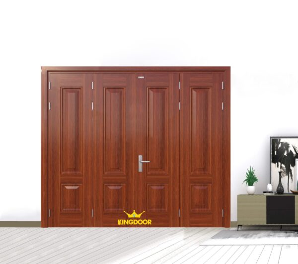 Cửa thép vân gỗ KG-42.CS2
