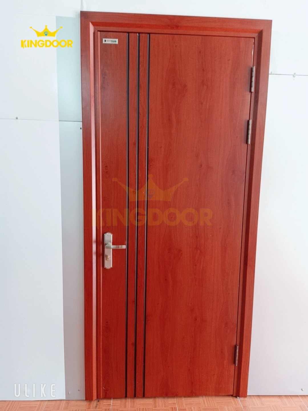 Cửa thép vân gỗ 1 cánh