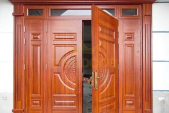 Cửa thép vân gỗ