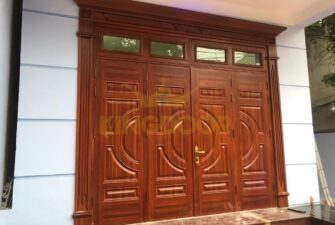 Cửa thép vân gỗ tại Phú Yên