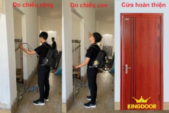 Đo cửa thực tế