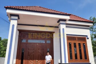 Cửa thép vân gỗ tại Thủ Đức