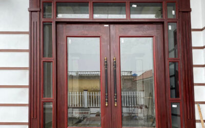cửa thép vân gỗ tại Biên Hòa