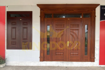 cửa thép vân gỗ tại Nhơn Trạch - Đồng Nai