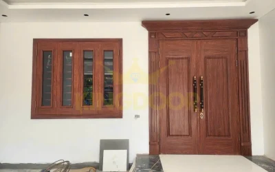 Cửa thép vân gỗ Gò Dầu: Chống ồn, cách nhiệt hiệu quả