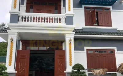 Cửa thép vân gỗ Bến Cầu: Giá tốt nhất thị trường Tây Ninh
