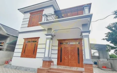 Cửa thép vân gỗ Tân Châu – Tây Ninh: Sang trọng, hiện đại