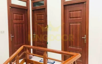 cửa thép vân gỗ tại gò vấp