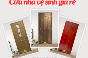 Cửa nhà vệ sinh giá rẻ