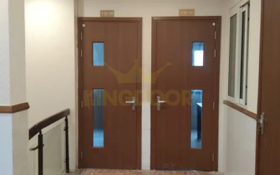 Cửa nhựa composite ô kính