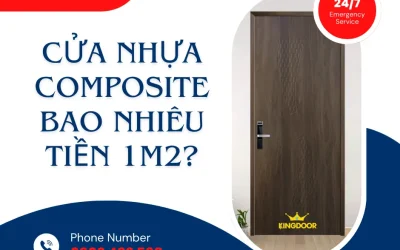 cửa nhựa composite bao nhiêu tiền 1m2
