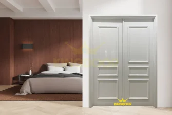 Cửa nhựa composite 2 cánh đối xứng