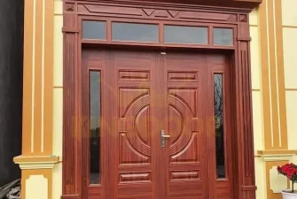 cửa thép vân gỗ cao cấp