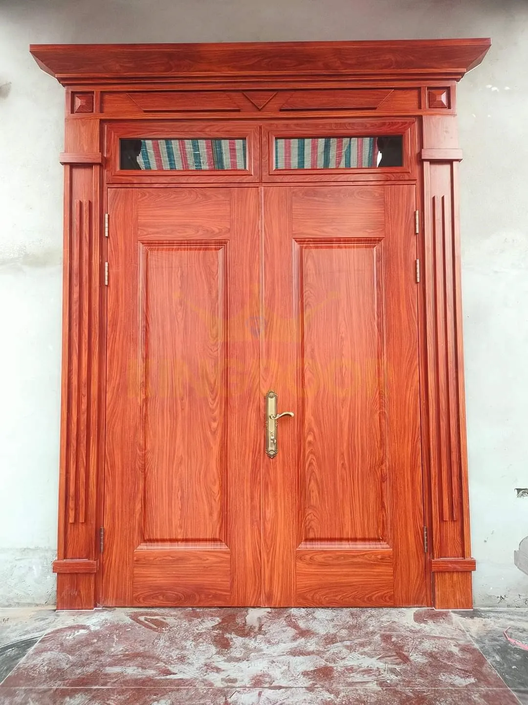 Cửa thép vân gỗ chống gỉ