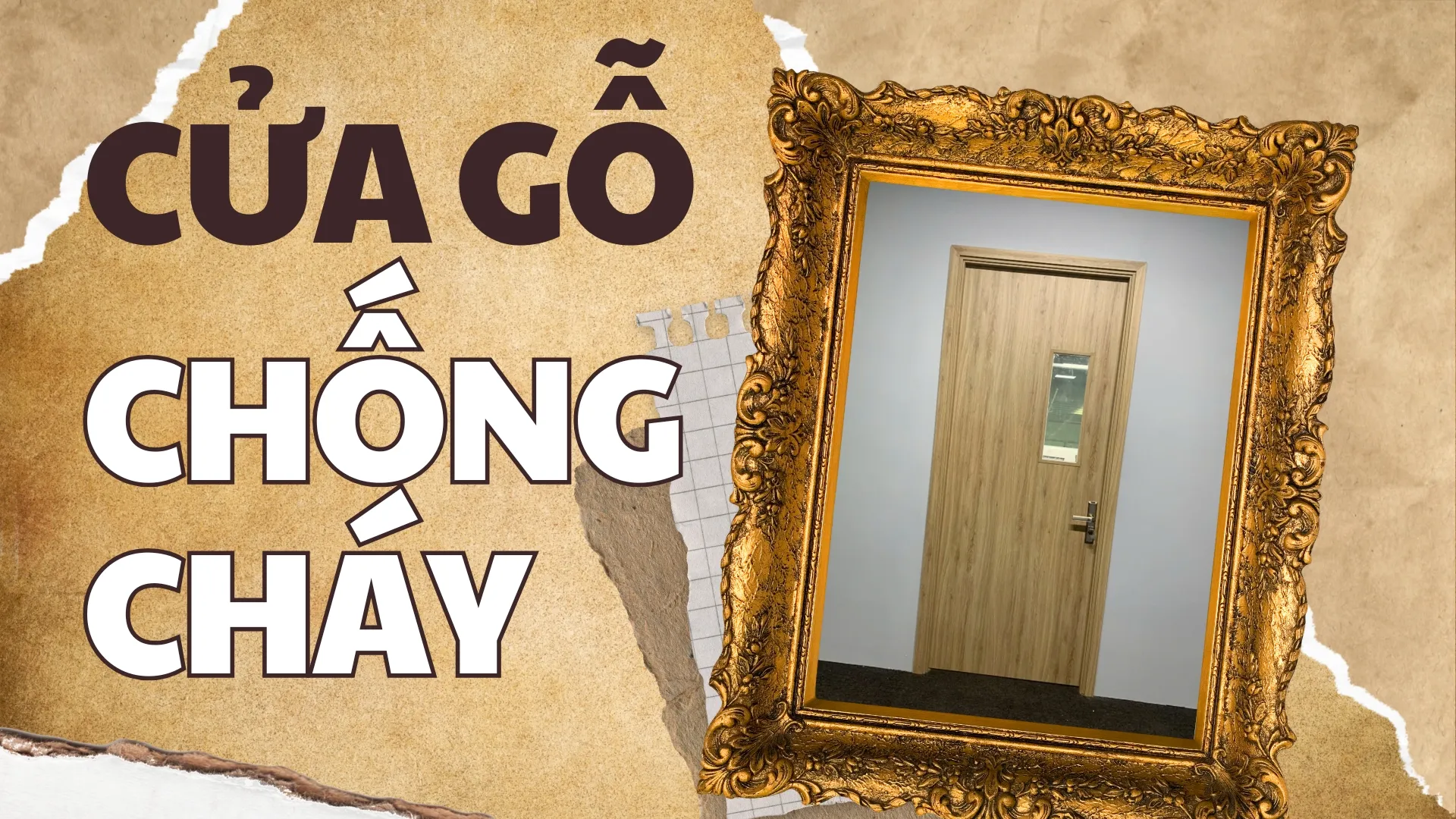 Cửa gỗ chống cháy tại Thủ Đức