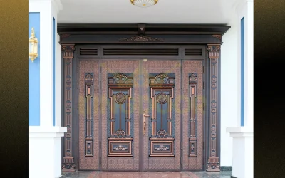 Cửa Thép Vân Gỗ Koffmann Classic Hải Đăng Alexandria