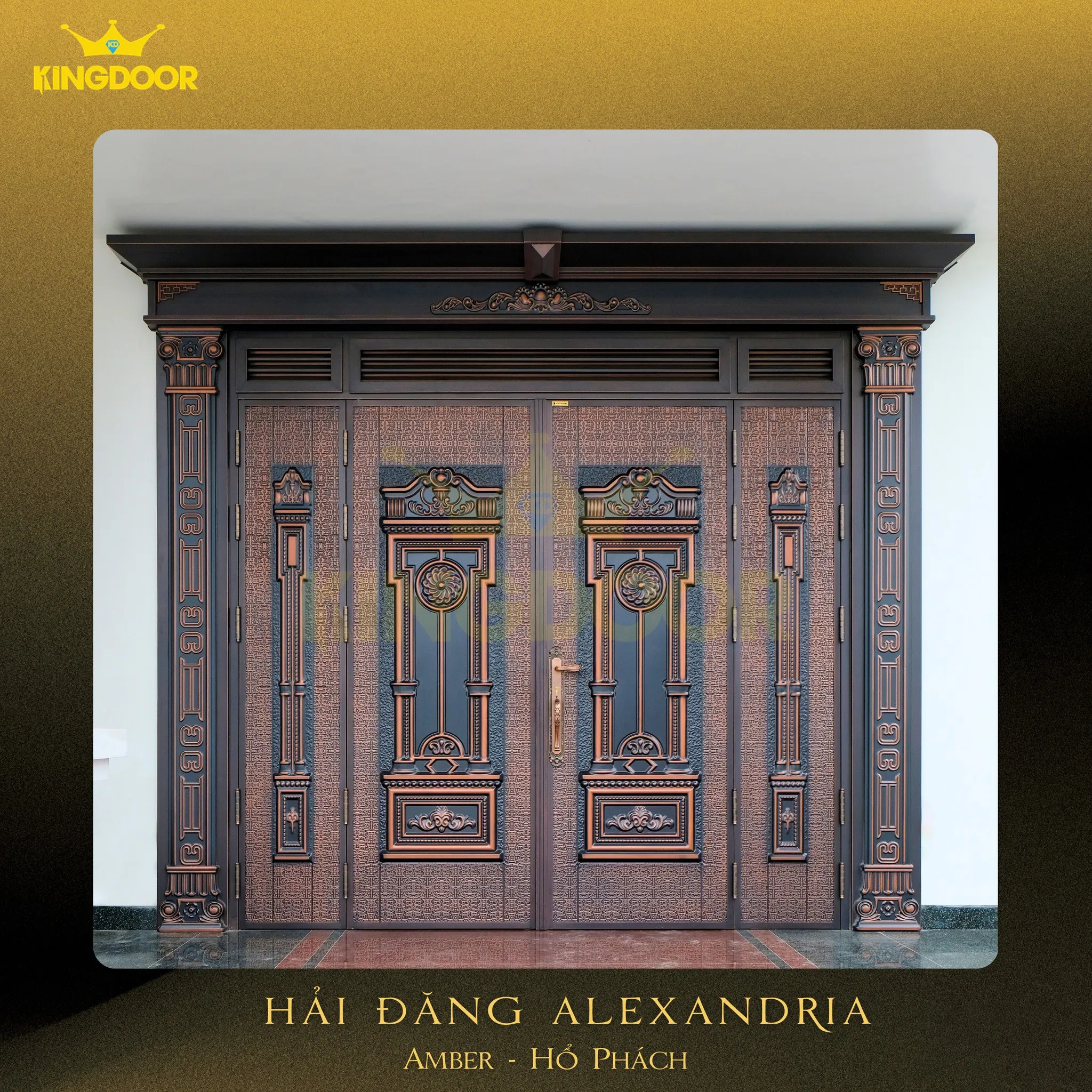 Cửa Thép Vân Gỗ Koffmann Classic Hải Đăng Alexandria