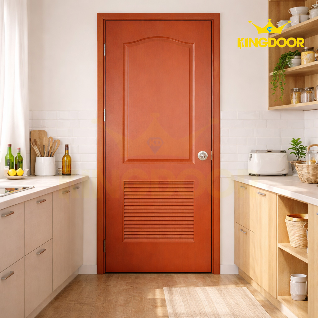 Cửa gỗ HDF sơn KD.2L-C9