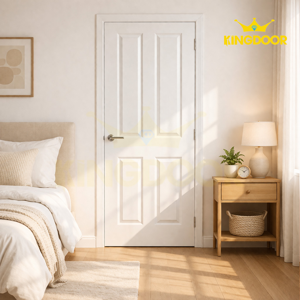 Cửa gỗ HDF sơn KD.4AV-C1