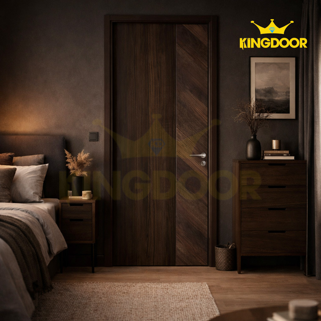 Cửa gỗ MDF Laminate H1 - LK 4423 A & 4035 T