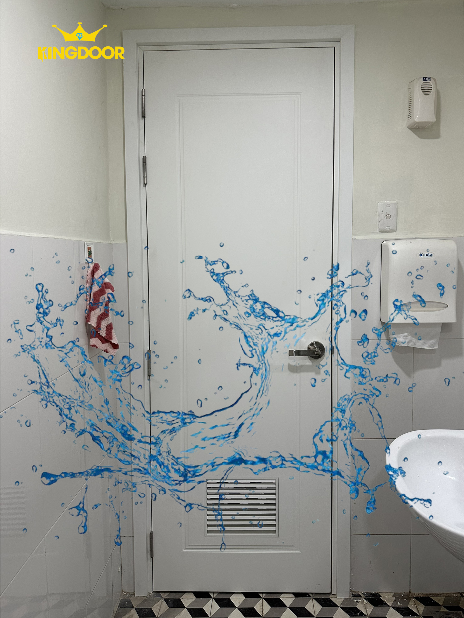 Cửa nhựa composite chống nước